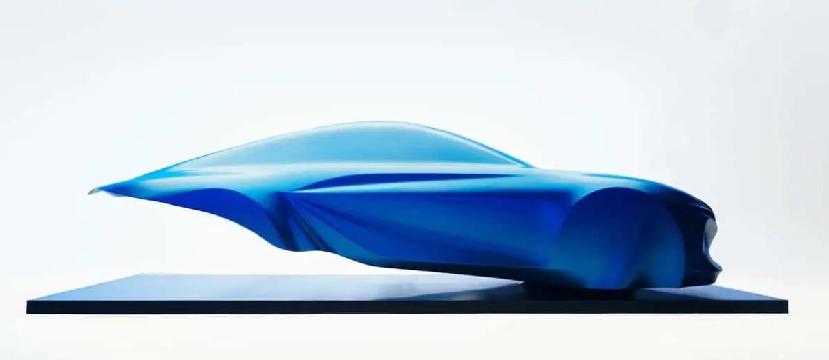 Alpine A110 escultura