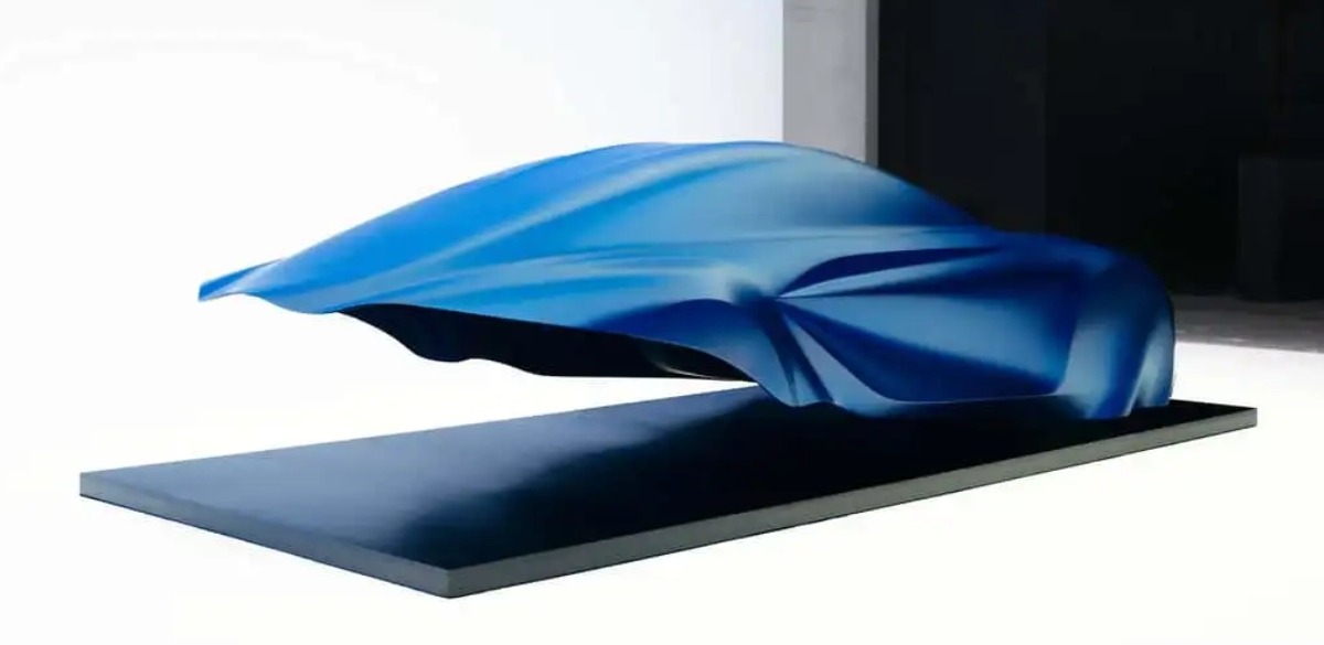 Alpine A110 escultura