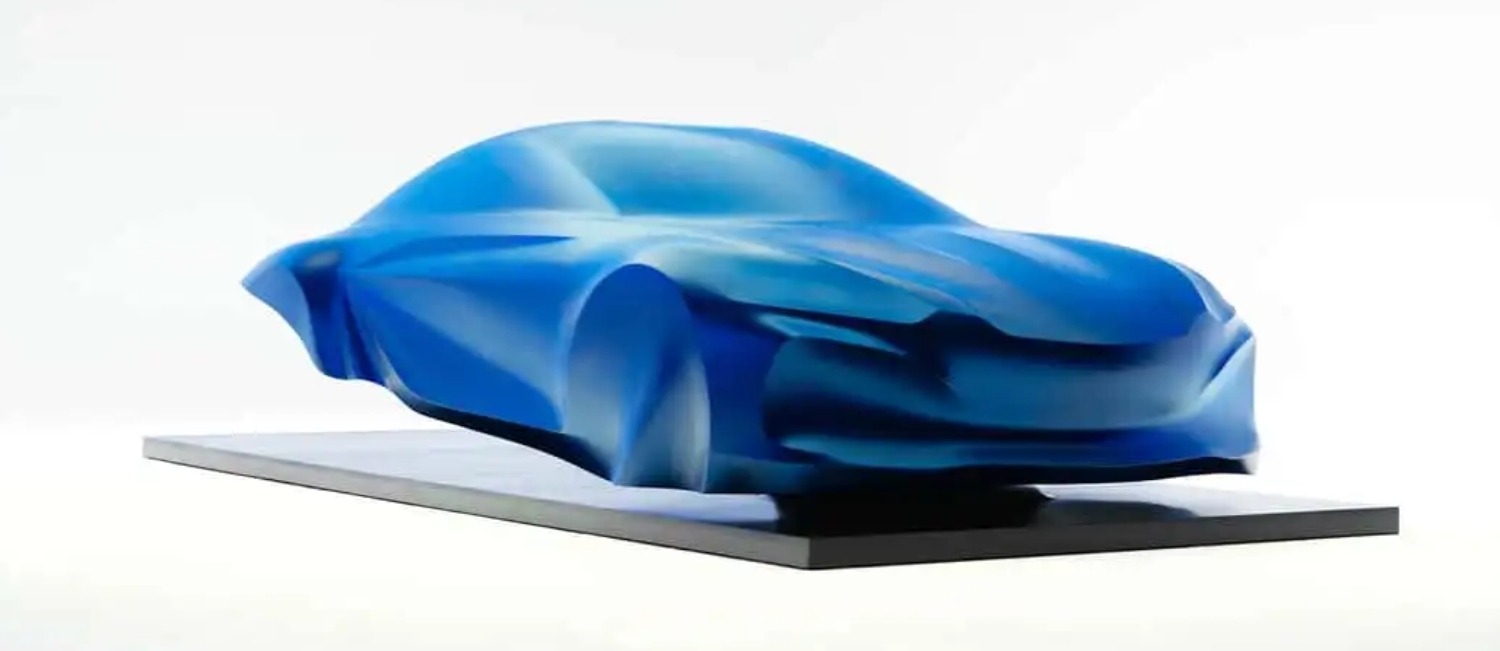 Alpine A110 escultura