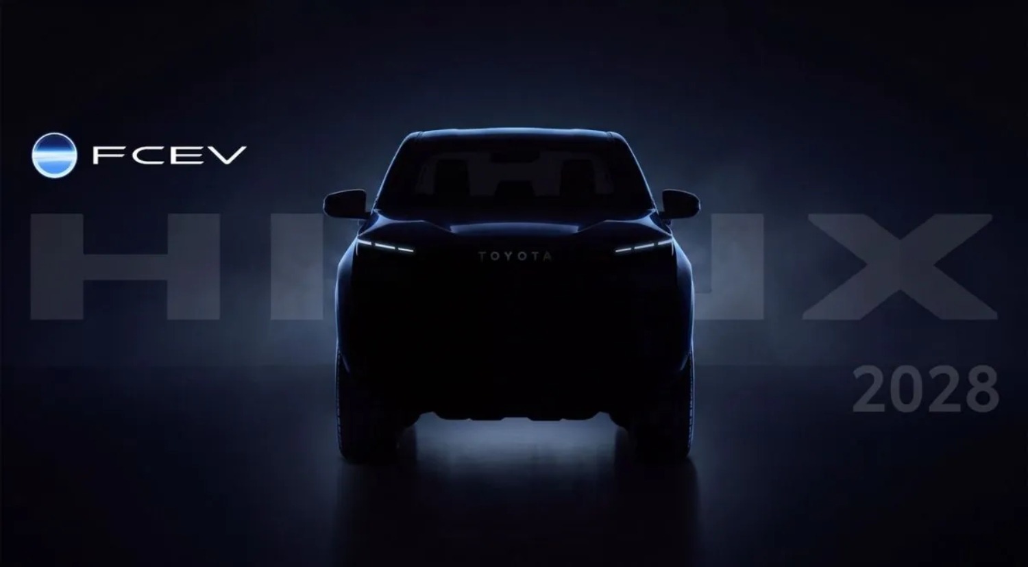 Toyota Hilux FCEV teaser