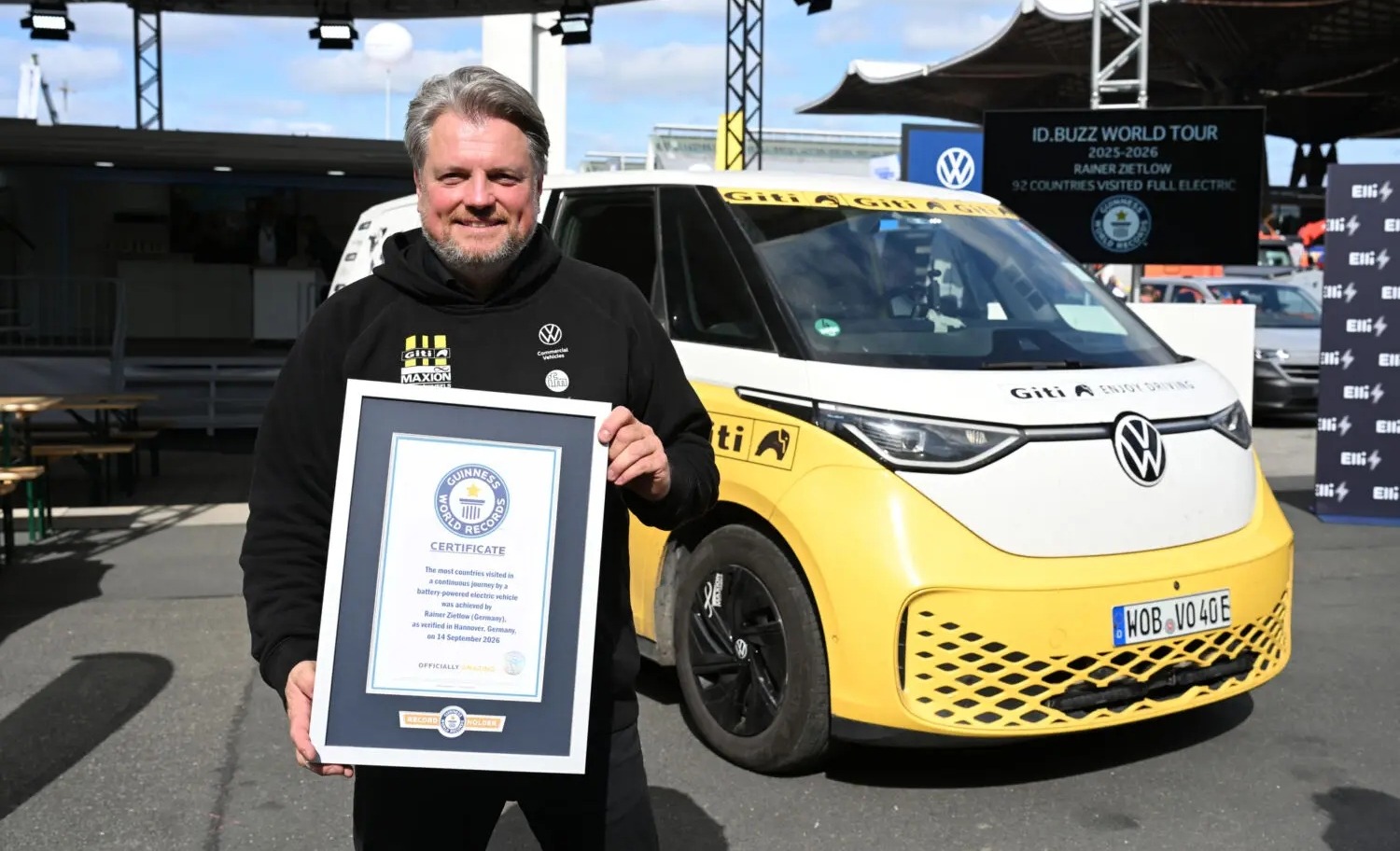 Volkswagen ID.Buzz récord Guinness