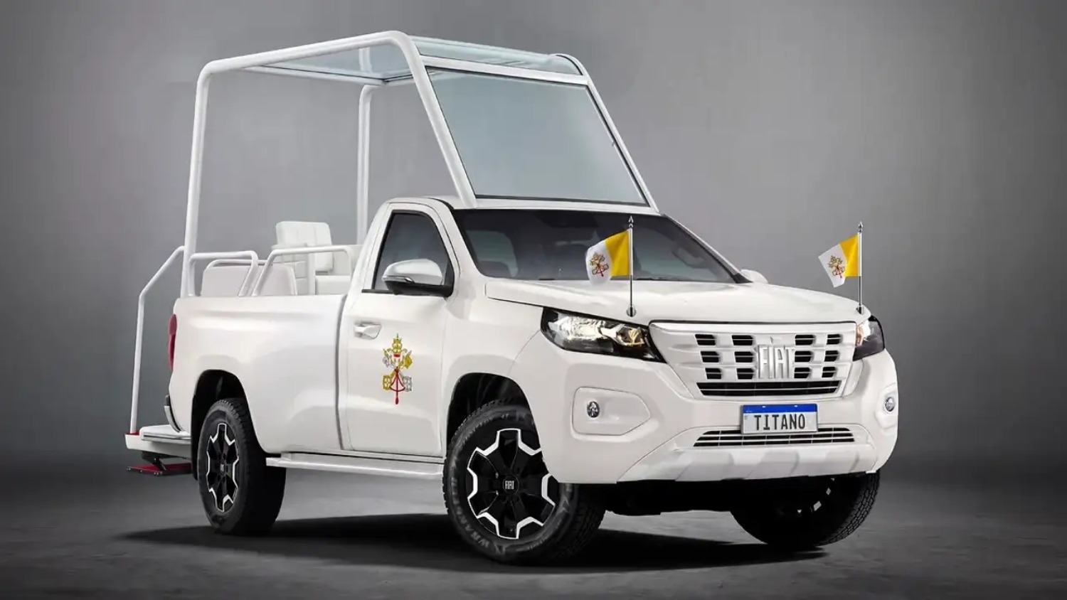 Fiat Titano papamóvil Uruguay